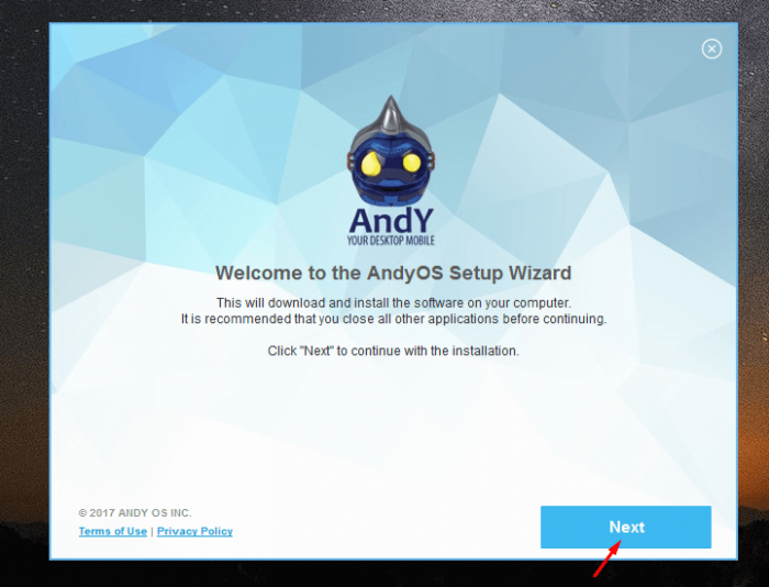 Download Andy Offline Installer
