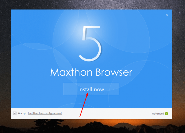 Download Maxthon Offline Installer