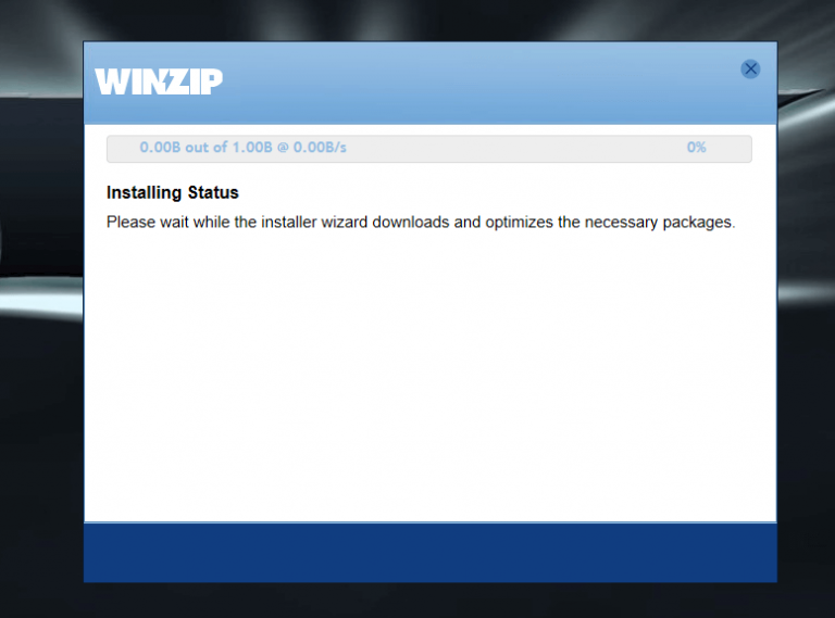 download winzip install offline