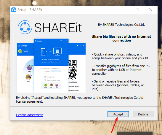 Download SHAREit Offline Installer