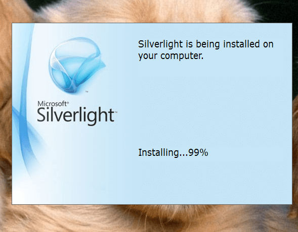 Installing Microsoft Silverlight Offline Installer