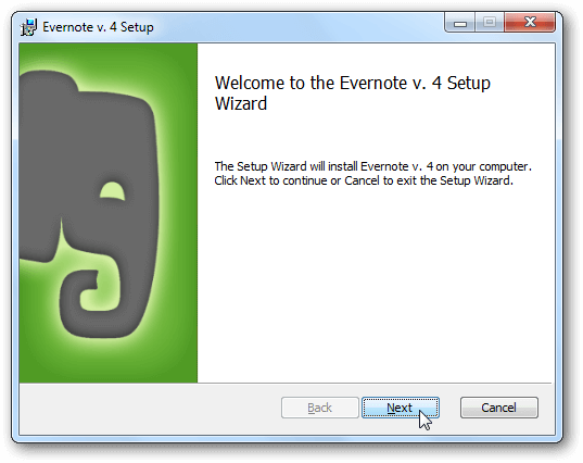 Evernote for Windows PC