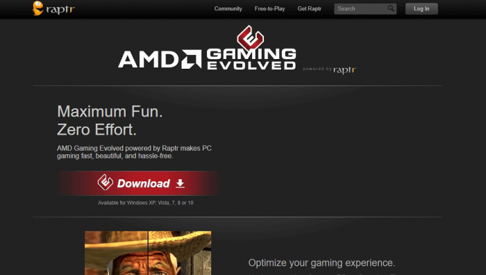 Download AMD Gaming Evolved App 