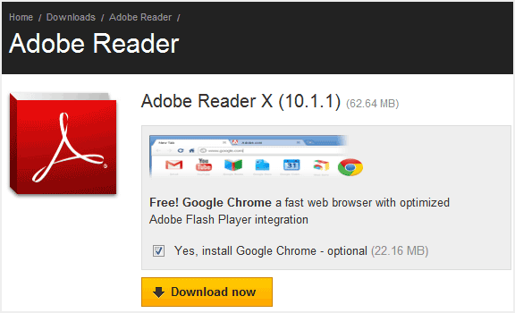 Download Adobe Reader 10 Offline Installer