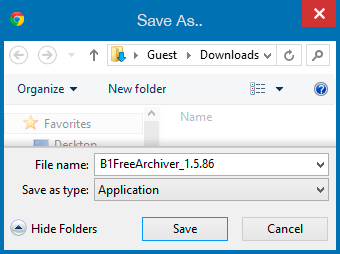 Download B1 Archiver Offline Installer