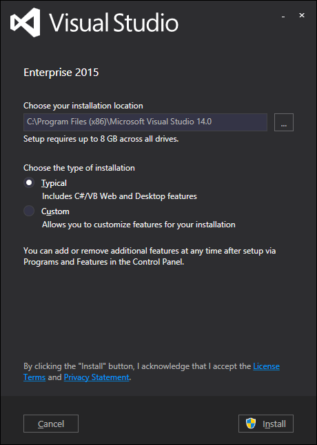 Download Visual Studio 15 Offline Installer