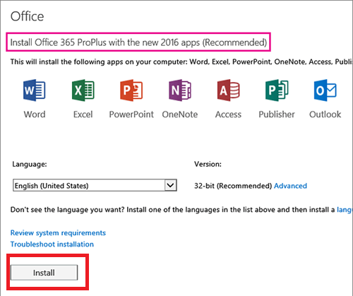 Download Office 365 ProPlus Offline Installer