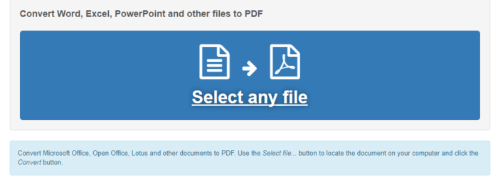 Download Word to PDF Converter Offline Installer