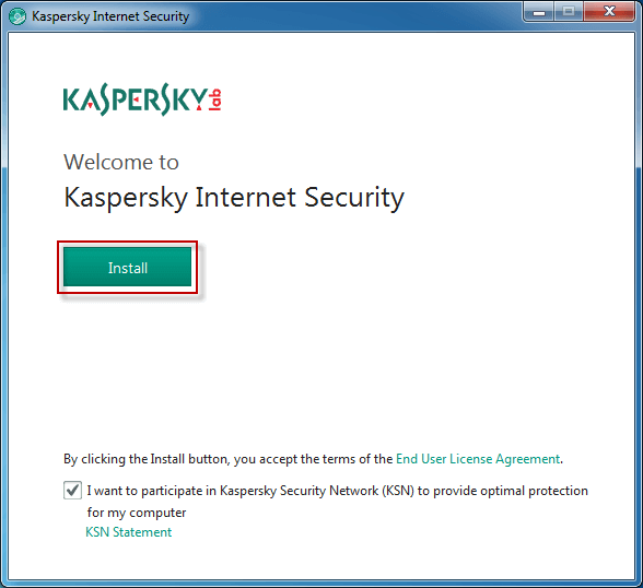 Kaspersky Internet Security Offline Installer