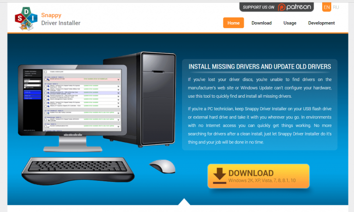Download Snappy Driver Offline Installer