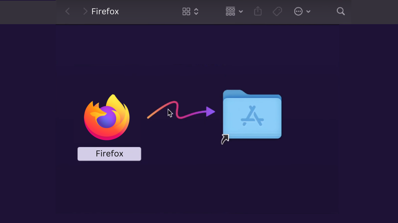 Install the Firefox offline installer on Mac