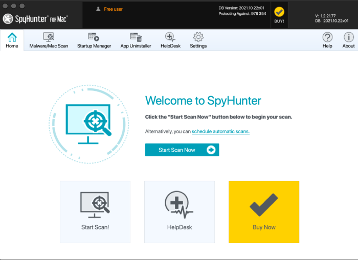 SpyHunter Offline Installer - Mac Version